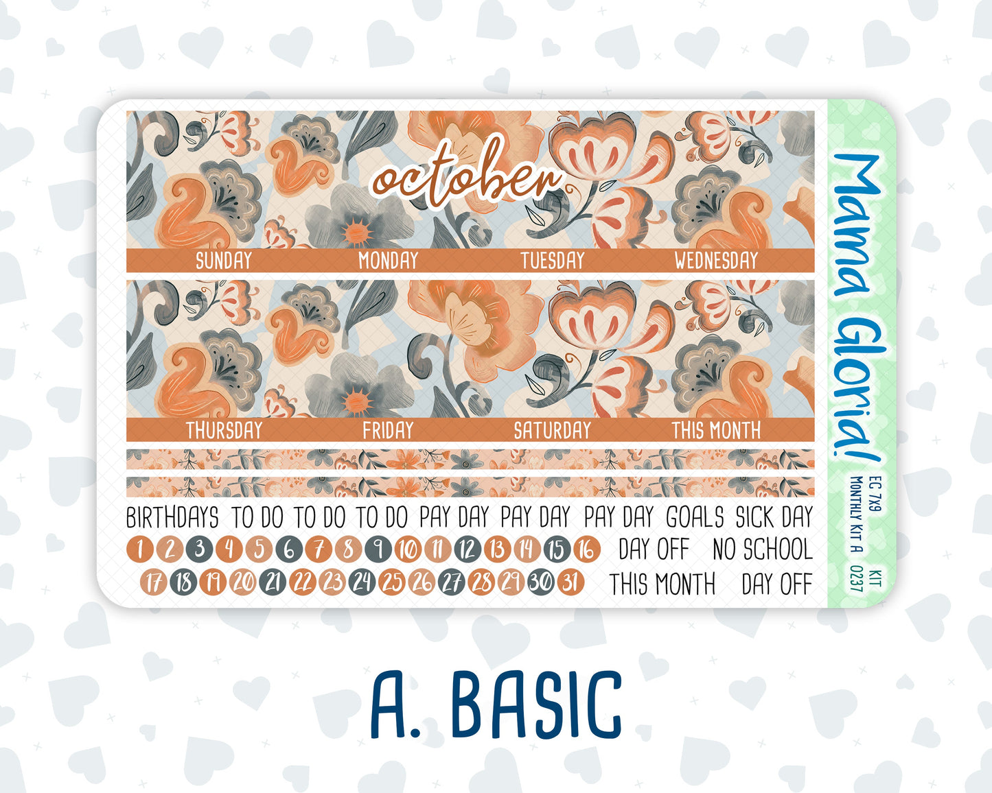 Kit 0237 - 7x9 - EC Monthly Kit - October - Forest Folk