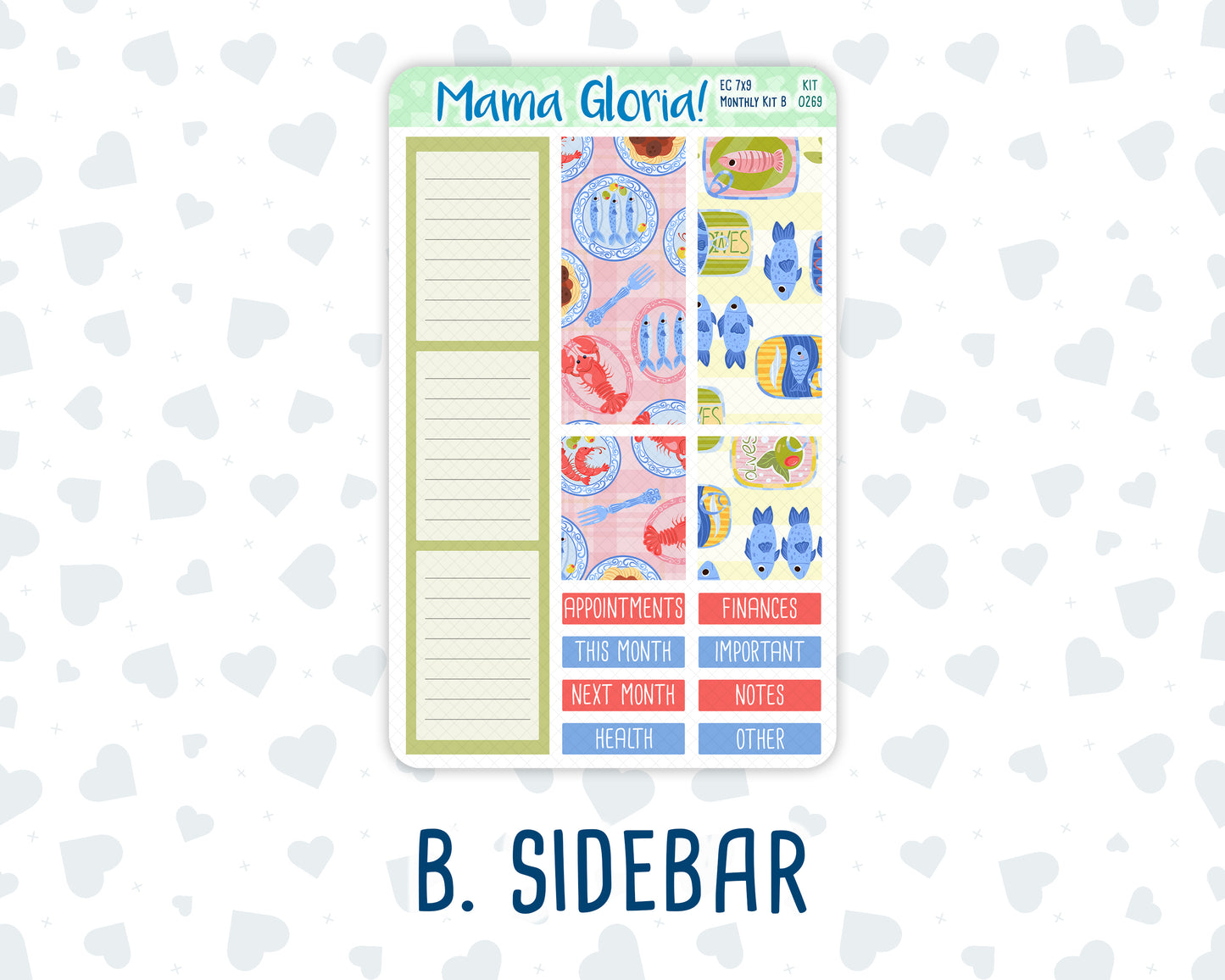 Kit 0269 - 7x9 - EC Monthly Kit - June - Dolce Mare