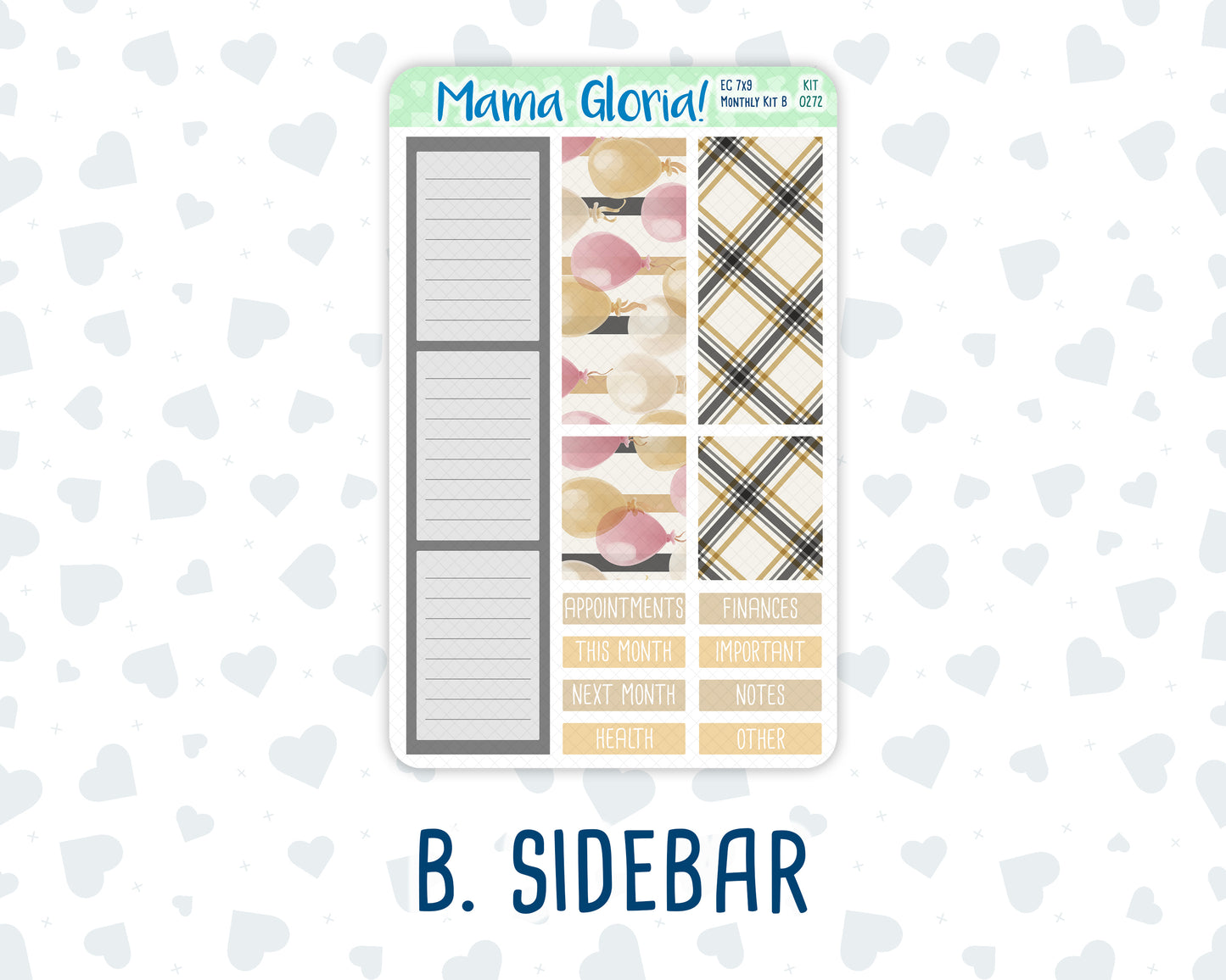 Kit 0272 - 7x9 - EC Monthly Kit - May - Graduation