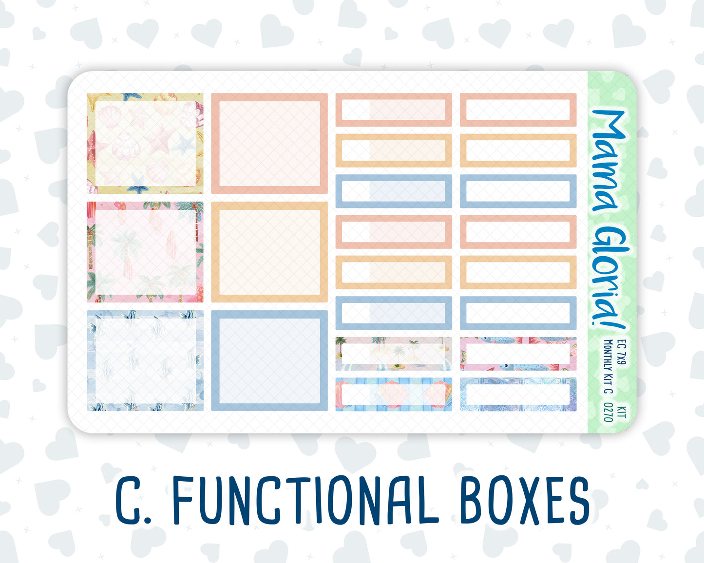 Kit 0270 - 7x9 - EC Monthly Kit - June - Beachside Bliss