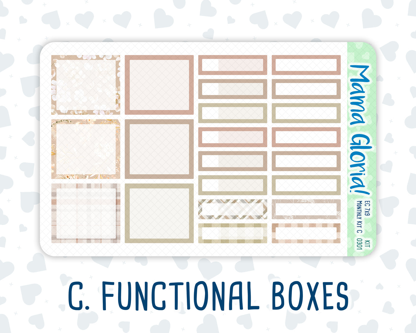 Kit 0301 - 7x9 - EC Monthly Kit - November - Sunday Comfort