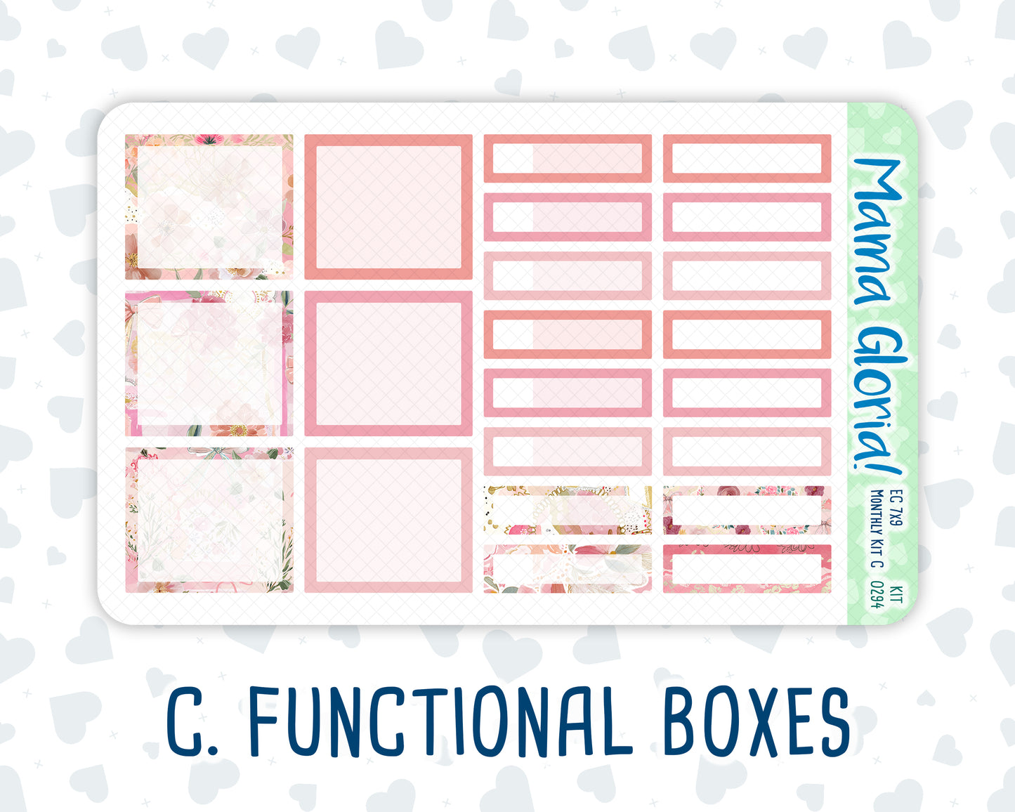 Kit 0294 - 7x9 - EC Monthly Kit - September - Rosy Reveria
