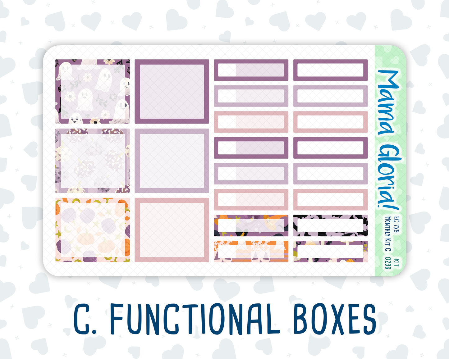 Kit 0236 - 7x9 - EC Monthly Kit - October - Sweet & Spooky