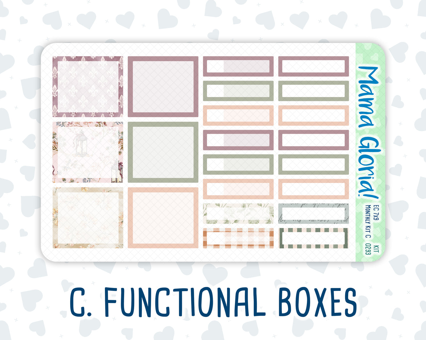 Kit 0293 - 7x9 - EC Monthly Kit - September - Fleur de Provence