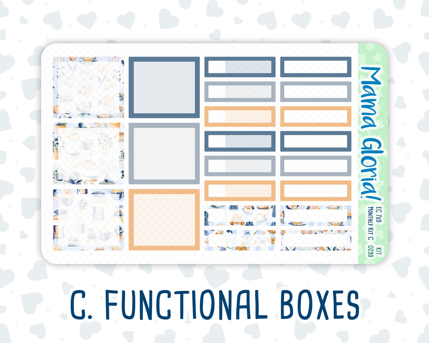 Kit 0299 - 7x9 - EC Monthly Kit - October - Book Nook