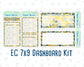 Kit 0219- 7x9 - Bee's Business- May-  Notes Pages - Dashboard Kit - Productivity Page