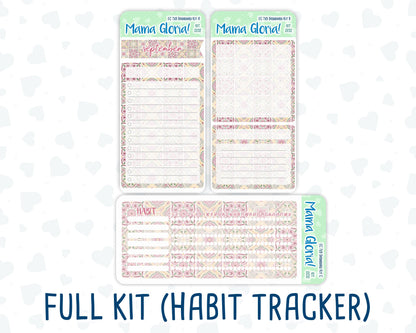 Kit 0232 - 7x9 - EC Notes Pages - September - Heirloom Garden - Dashboard Kit | Productivity Page | 2024/2025