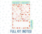 Kit 0235 - 7x9 - EC Notes Pages - September - Apple Orchard - Dashboard Kit | Productivity Page | 2024/2025