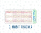 Kit 0232 - 7x9 - EC Notes Pages - September - Heirloom Garden - Dashboard Kit | Productivity Page | 2024/2025