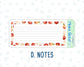 Kit 0235 - 7x9 - EC Notes Pages - September - Apple Orchard - Dashboard Kit | Productivity Page | 2024/2025