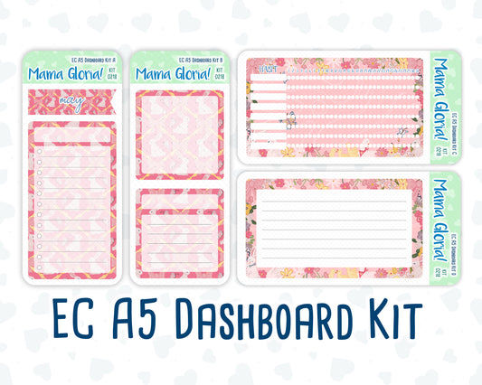 Kit 0218- A5 - Mother's Love- May- Notes Pages - Dashboard Kit - Productivity Page