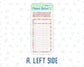 Kit 0232 - A5 - EC Notes Pages - September - Heirloom Garden - Dashboard Kit | Productivity Page | 2024/2025