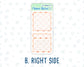 Kit 0228 - A5 - EC Notes Pages - August - Just Peachy - Dashboard Kit | Productivity Page