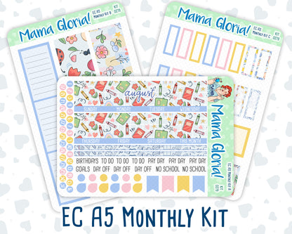Kit 0279 - A5 - EC Monthly Kit - August - Not Ready For School