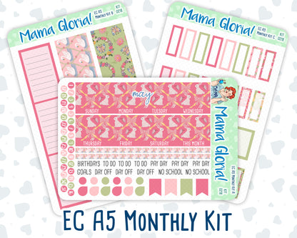 Kit 0218 -A5 -Monthly - Mother's Love- May - Kit