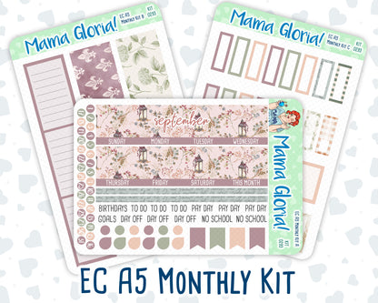 Kit 0293 - A5 - EC Monthly Kit - September - Fleur de Provence