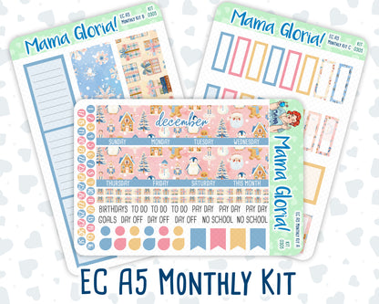 Kit 0305 - A5 - EC Monthly Kit - December - Sugarplum Parade