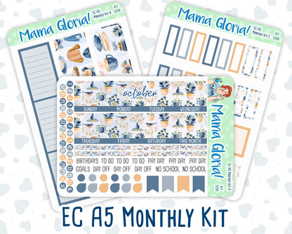 Kit 0299 - A5 - EC Monthly Kit - October - Book Nook