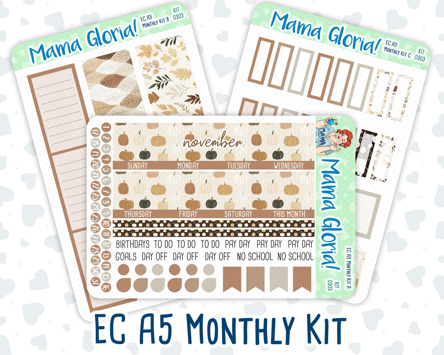 Kit 0303 - A5 - EC Monthly Kit - November - Into The Woods