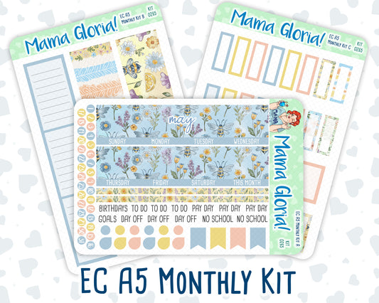 Kit 0265 - A5 - EC Monthly Kit - May - Honeybee Sky