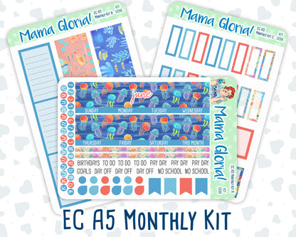 Kit 0268 - A5 - EC Monthly Kit - June - Sea Sweeties