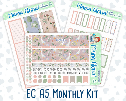 Kit 0266 - A5 - EC Monthly Kit - May - Froggy Lake Picnic