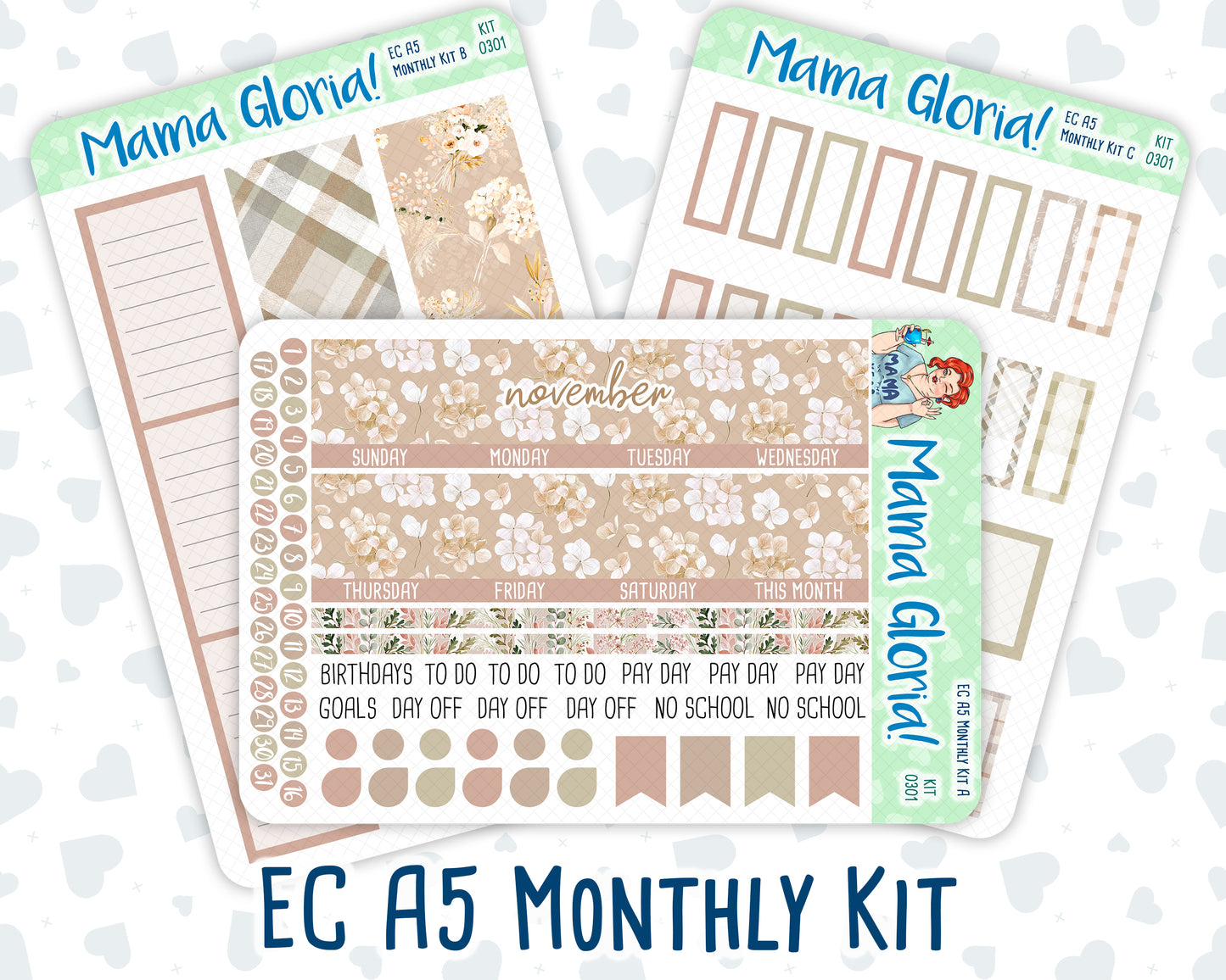 Kit 0301 - A5 - EC Monthly Kit - November - Sunday Comfort