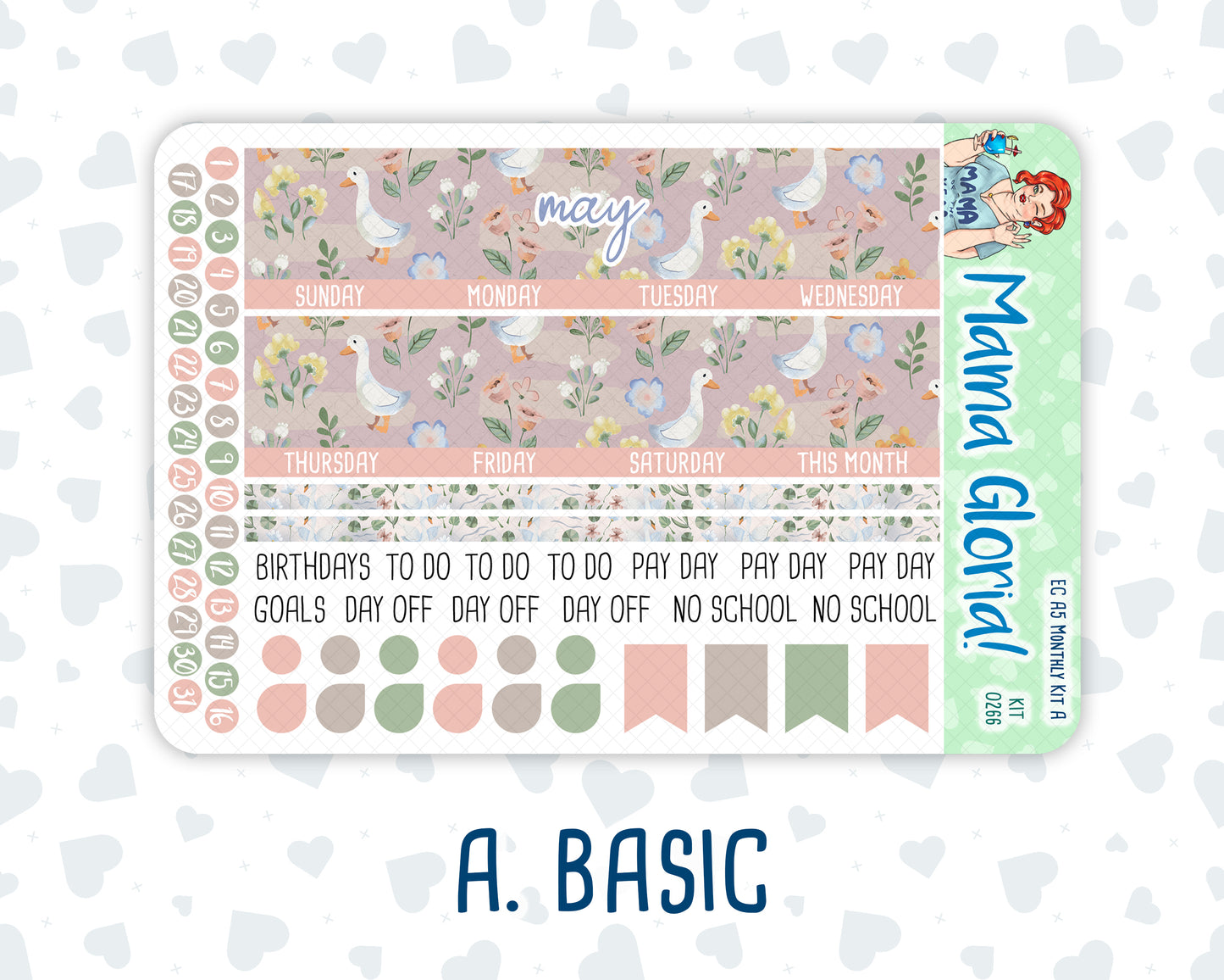 Kit 0266 - A5 - EC Monthly Kit - May - Froggy Lake Picnic