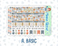 Kit 0300 - A5 - EC Monthly Kit - October - Autumn Stroll