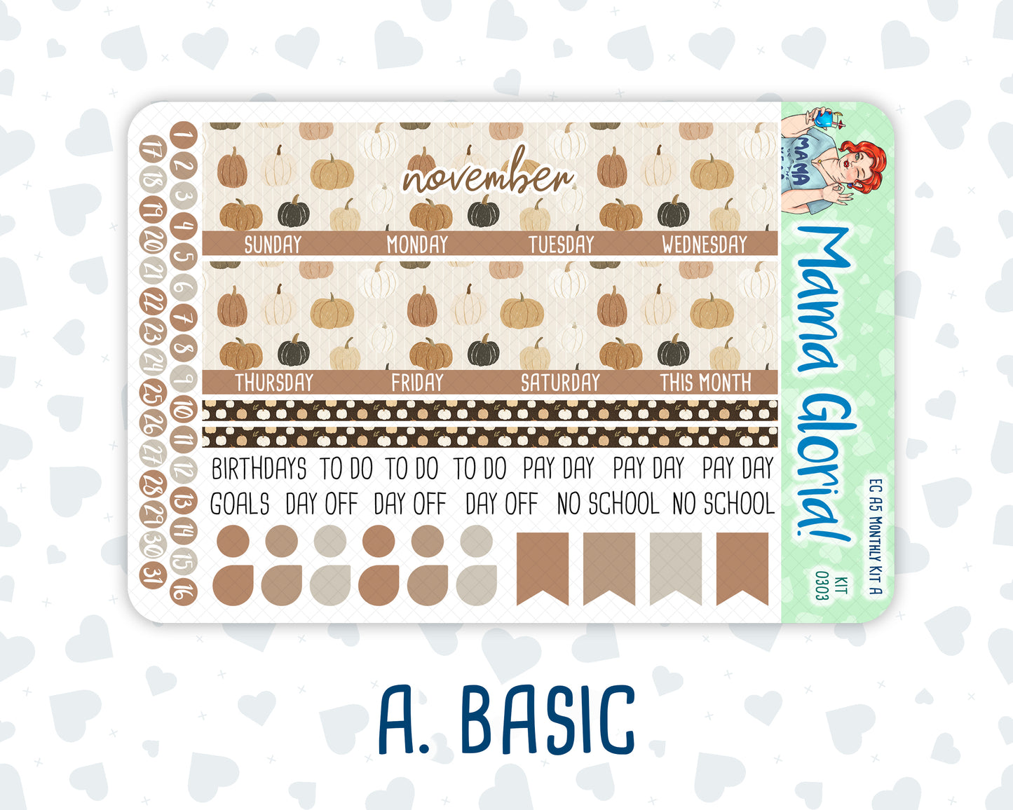 Kit 0303 - A5 - EC Monthly Kit - November - Into The Woods