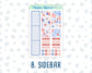 Kit 0273 - A5 - EC Monthly Kit - July - Americana In Bloom