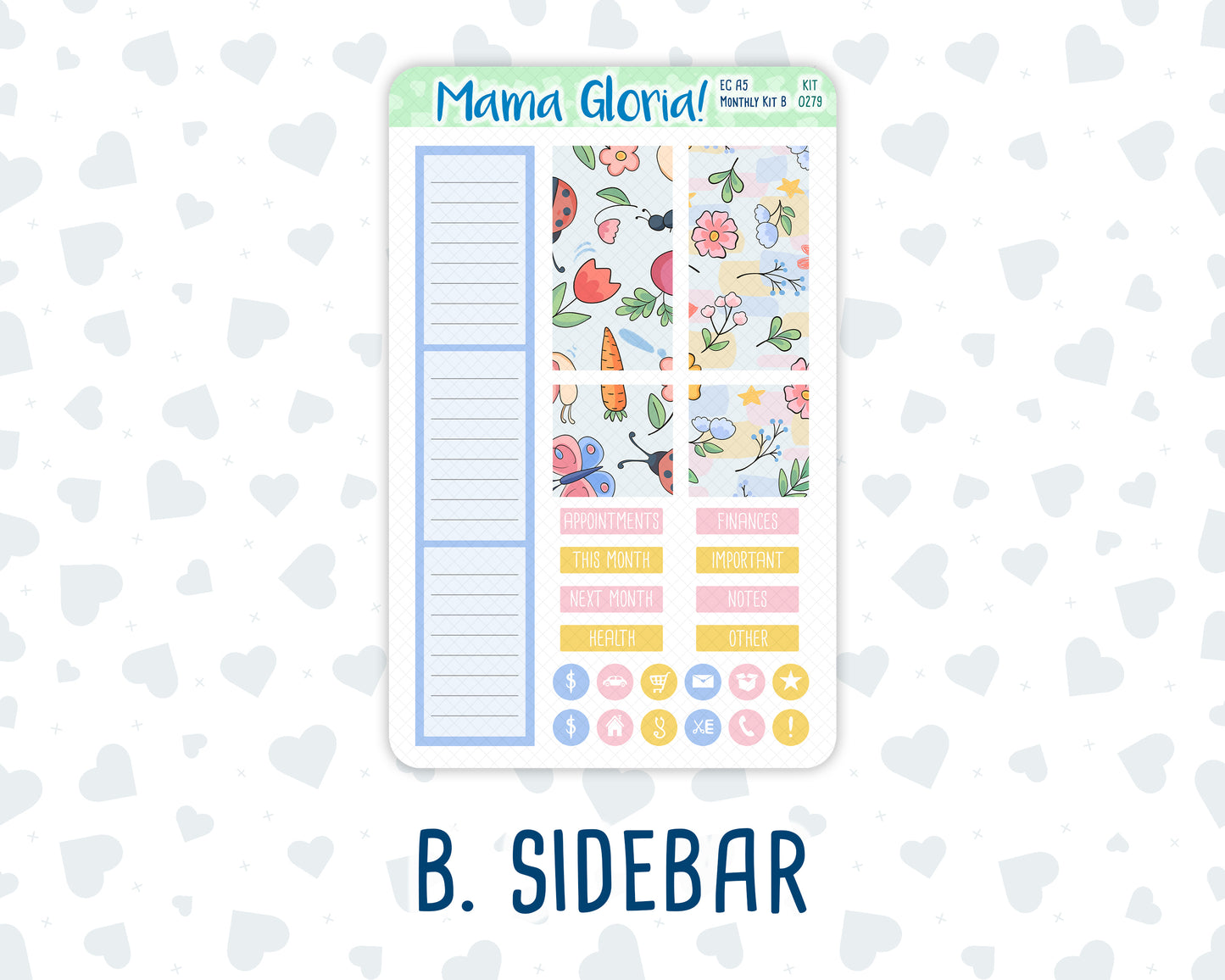 Kit 0279 - A5 - EC Monthly Kit - August - Not Ready For School