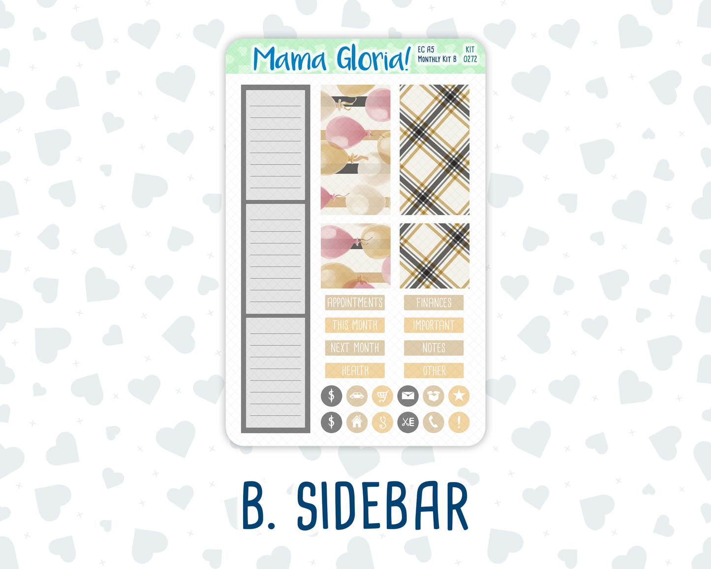 Kit 0272 - A5 - EC Monthly Kit - May - Graduation