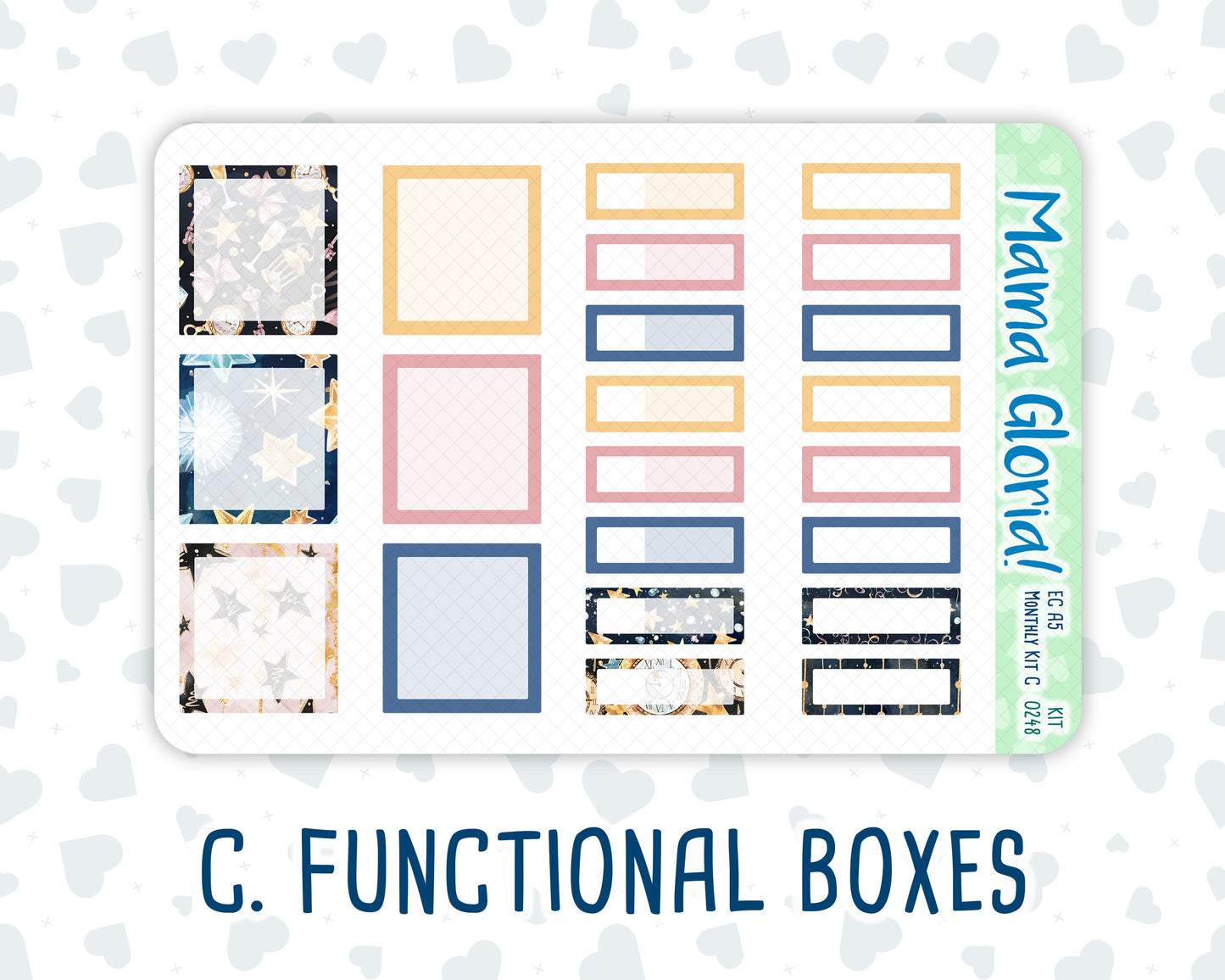 Kit 0248 - A5 - EC Monthly Kit - January - Midnight Countdown