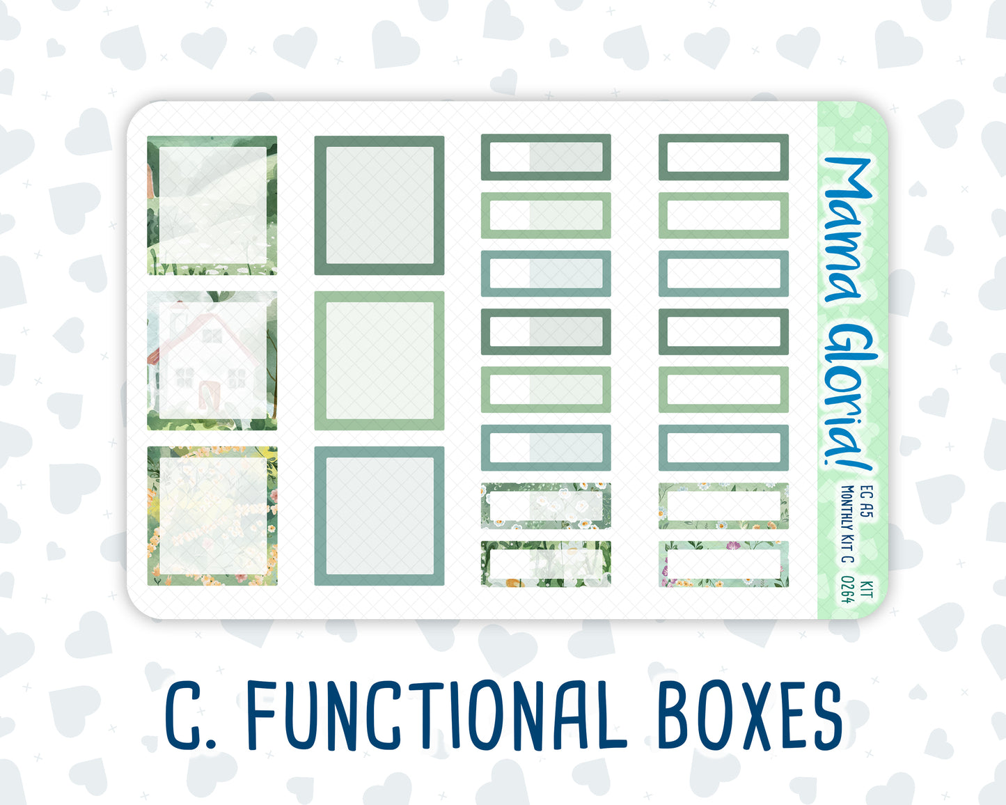 Kit 0264 - A5 - EC Monthly Kit - May - Spring Walk