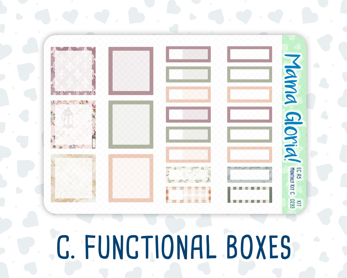 Kit 0293 - A5 - EC Monthly Kit - September - Fleur de Provence