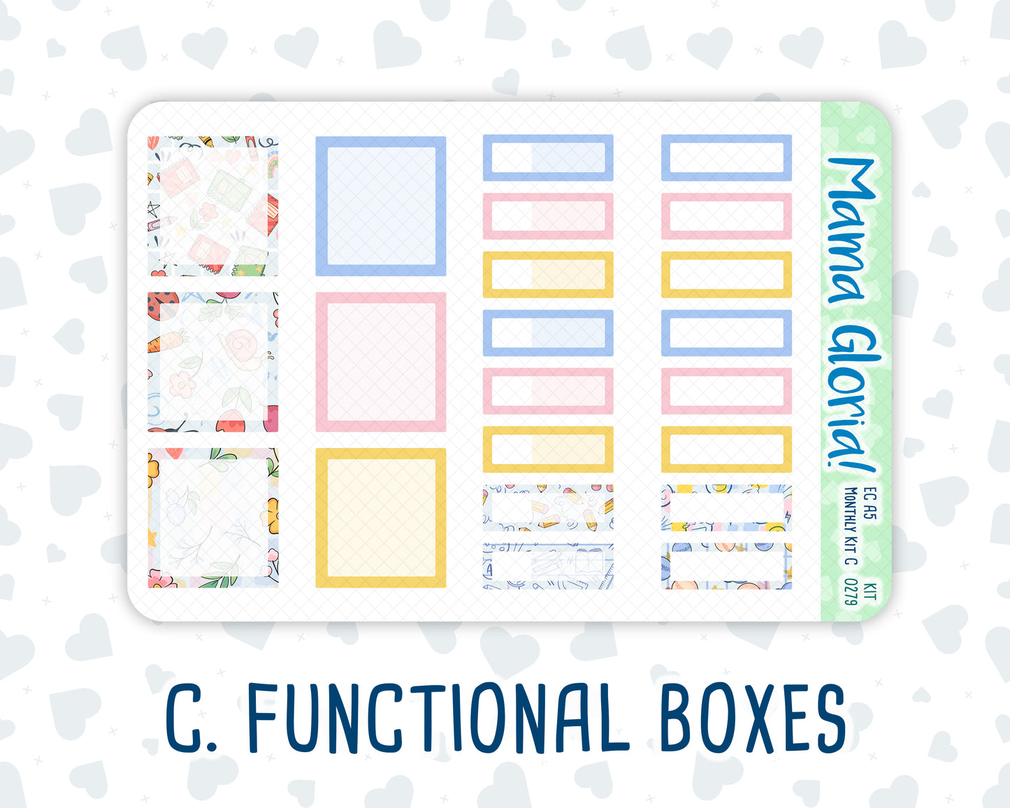Kit 0279 - A5 - EC Monthly Kit - August - Not Ready For School