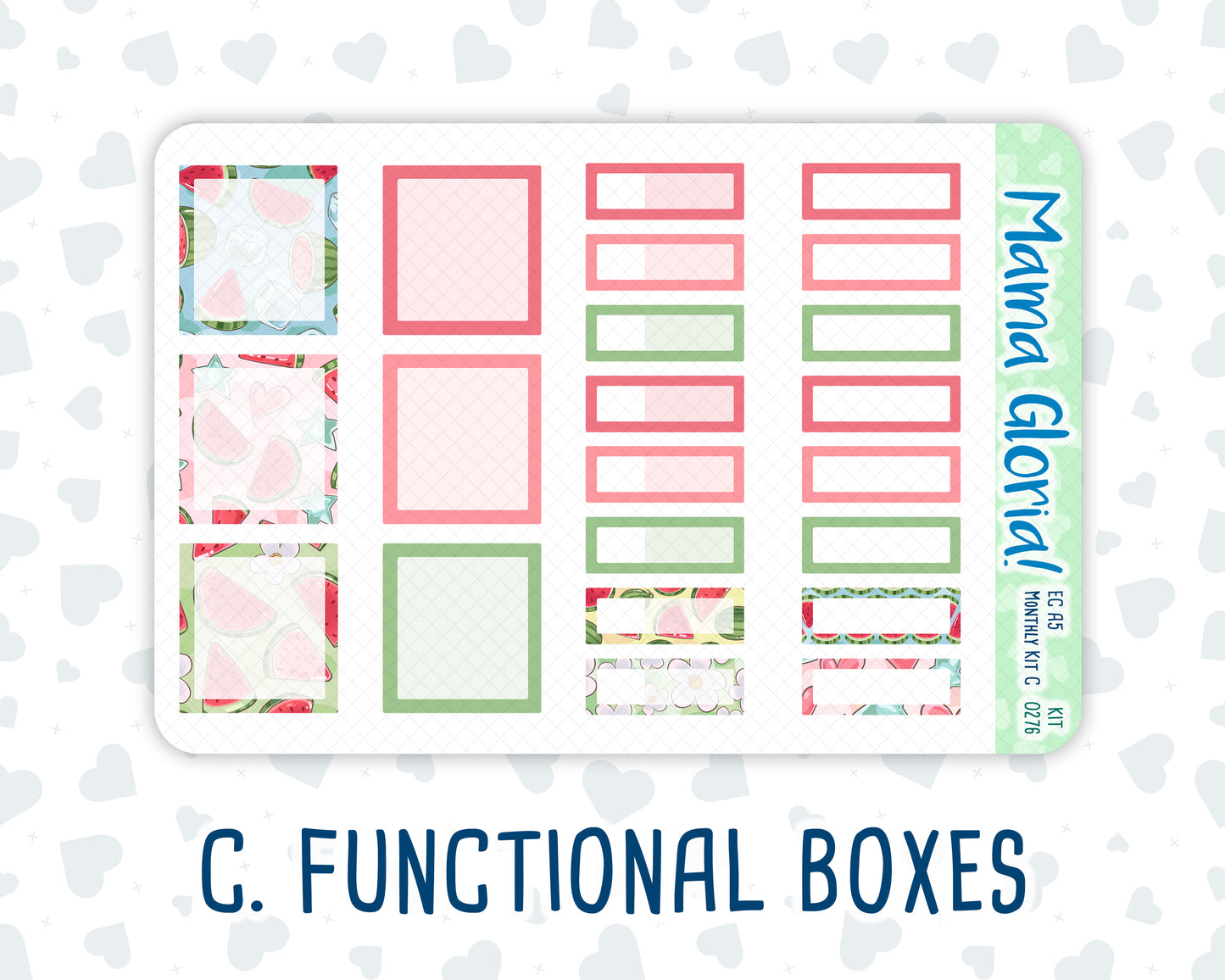 Kit 0276 - A5 - EC Monthly Kit - July - Melon Crush