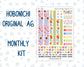 Kit 0269 - A6 Hobonichi Original - Monthly Kit - June - Dolce Mare