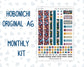 Kit 0304 - A6 Hobonichi Original - Monthly Kit - November - Autumn In Bloom