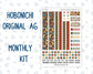 Kit 0302 - A6 Hobonichi Original - Monthly Kit - November - Thankful Season
