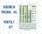 Kit 0264 - A6 Hobonichi Original - Monthly Kit - May - Spring Walk