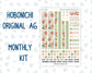Kit 0295 - A6 Hobonichi Original - Monthly Kit - September - Apple Harvest