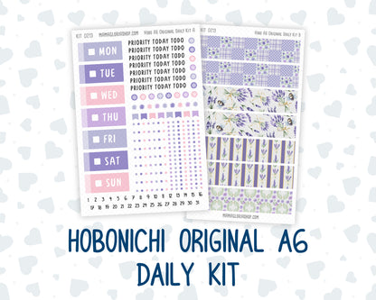 Kit 0213- A6 Hobonichi Original– Daily Kit - Provence - April