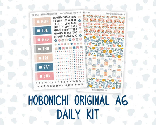 Kit 0234 - A6 Hobonichi Original - Daily Kit - September - REF - Kit 0234 – Reader’s Escape - September