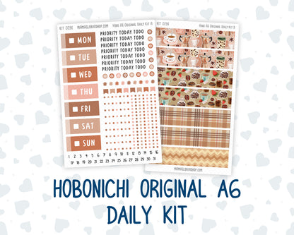 Kit 0296 - A6 Hobonichi Original - Daily Kit - September - Coffee Break