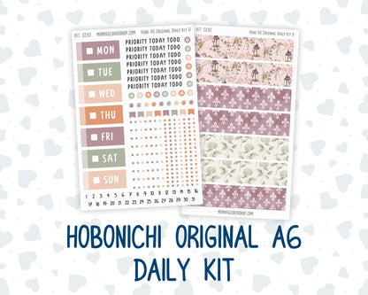 Kit 0293 - A6 Hobonichi Original - Daily Kit - September - Fleur de Provence