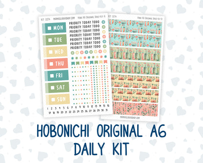 Kit 0214- A6 Hobonichi Original – Daily Kit - Rooted In Spring - April