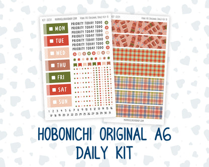 Kit 0231 - A6 Hobonichi Original - Daily Kit - August - Backyard BBQ