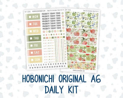 Kit 0295 - A6 Hobonichi Original - Daily Kit - September - Apple Harvest